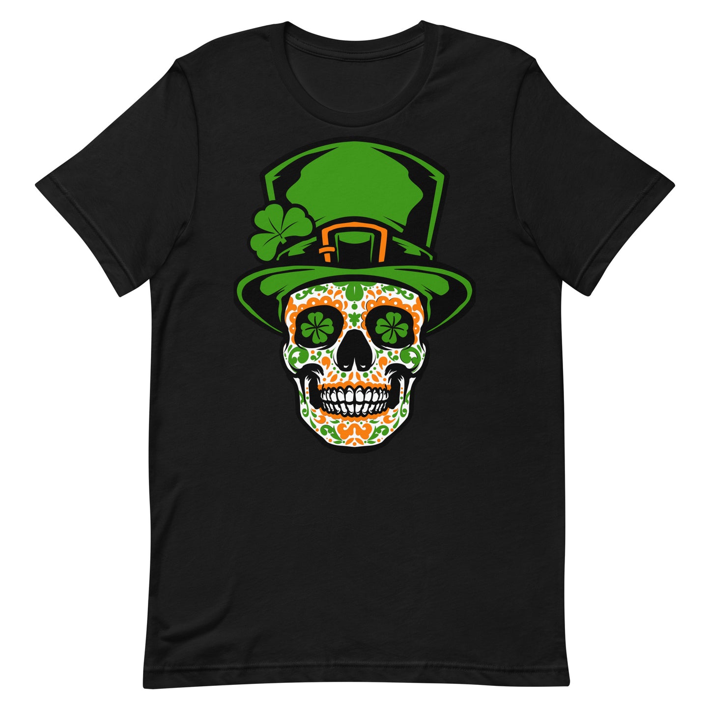 St. Patrick's Irish I Was Mexican Skull Unisex T-Shirt