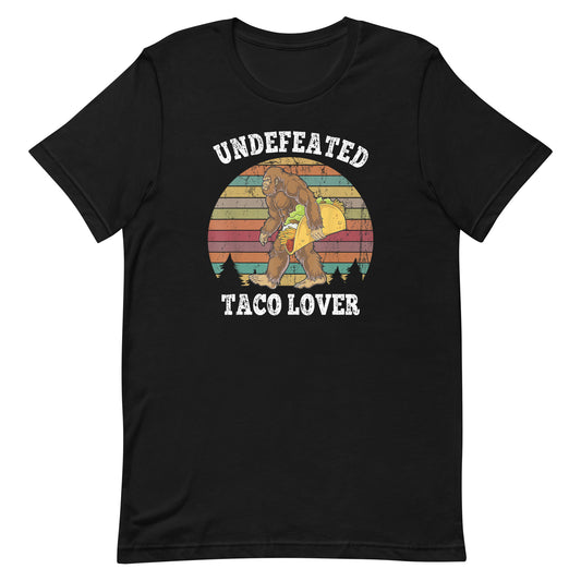 El Squatcho Undefeated Taco Lover T-Shirt