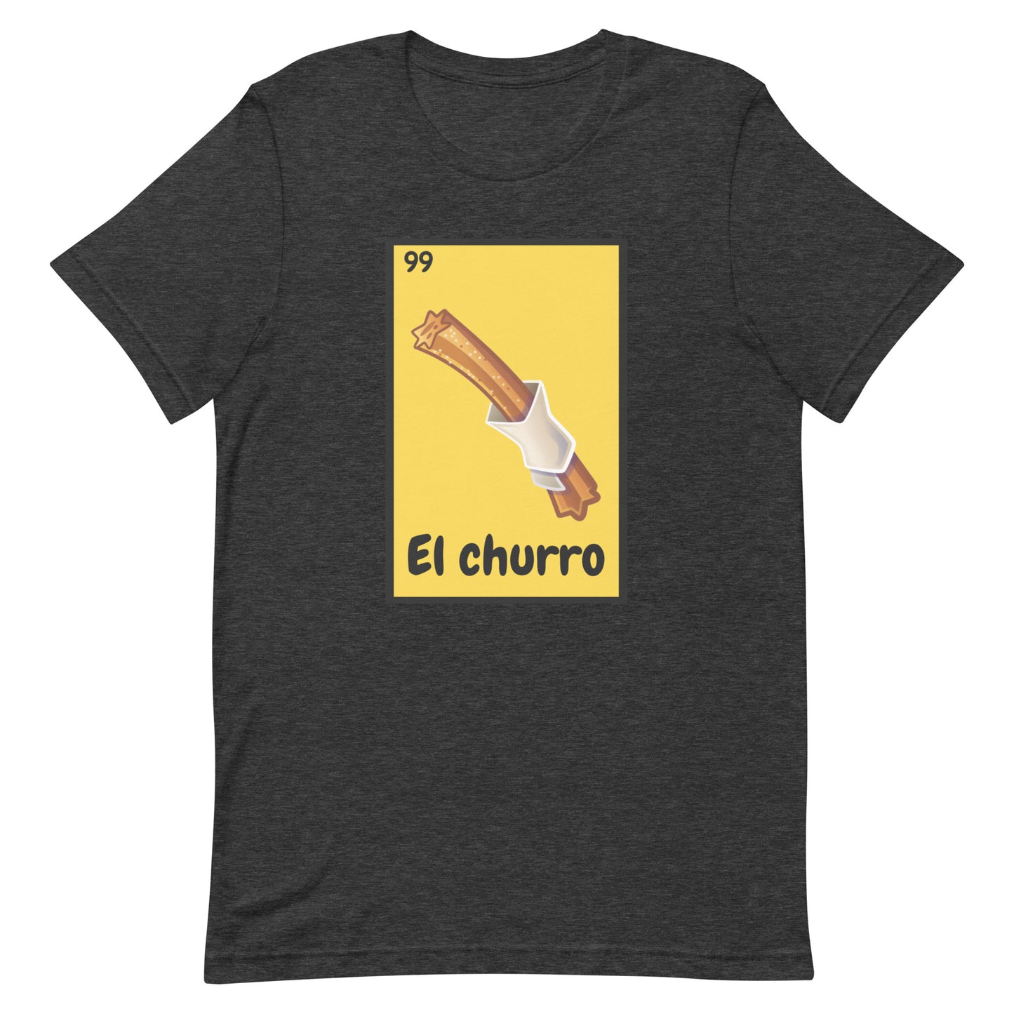 El Churro Mexican Loteria T-Shirt Premium