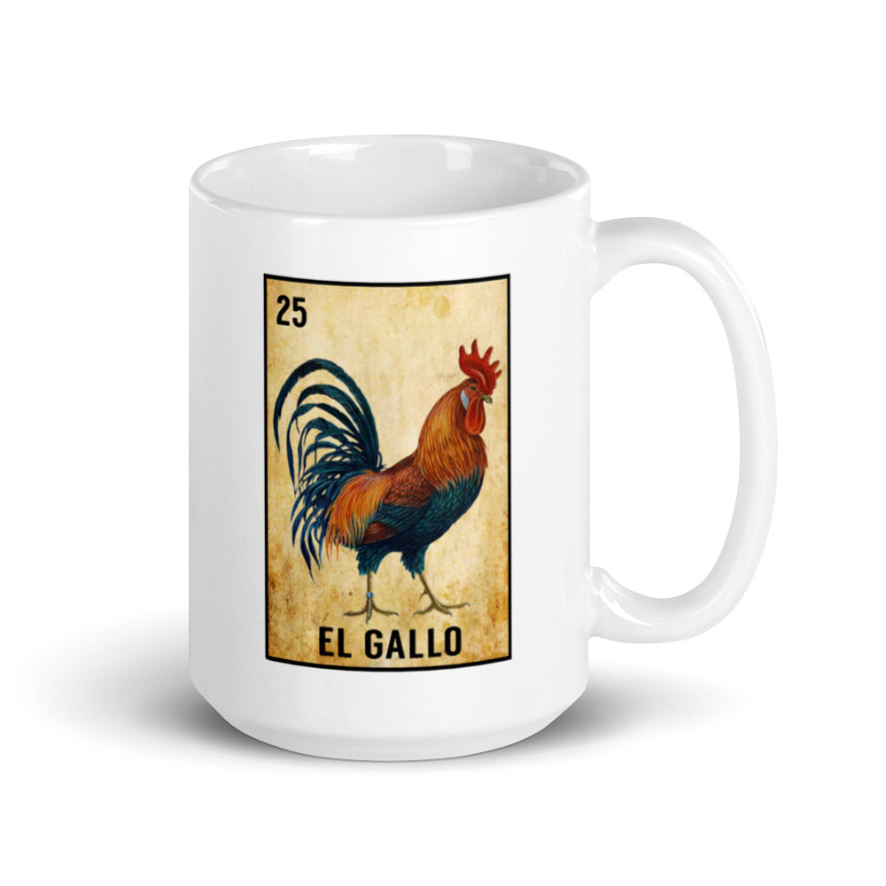 El Gallo Mexican Loteria Coffee Mug