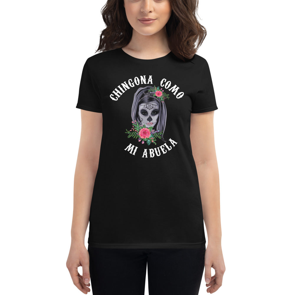 Chingona Como Mi Abuela T-Shirt