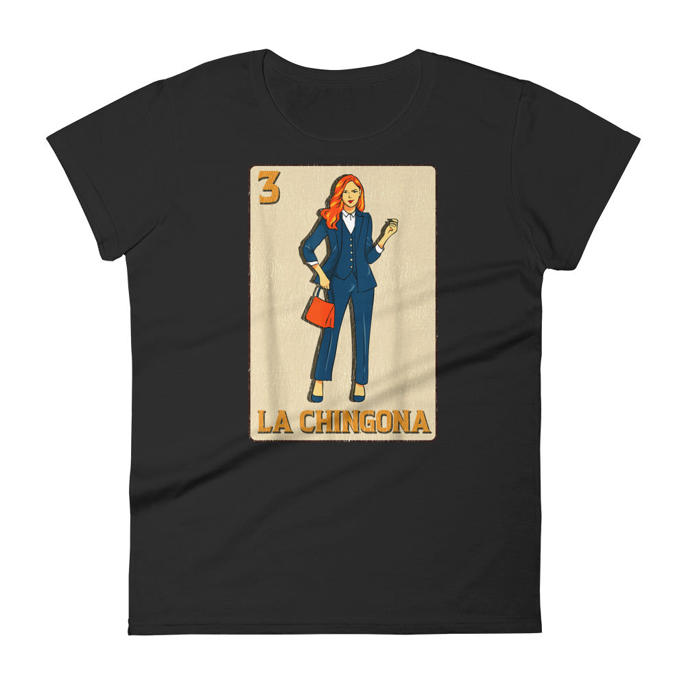 La Chingona Loteria T-Shirt for Women