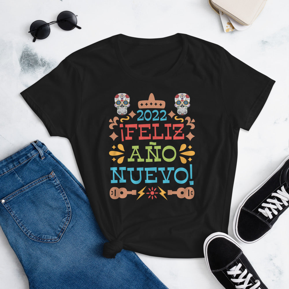 Feliz Ano Nuevo 2022 T-Shirt for Women