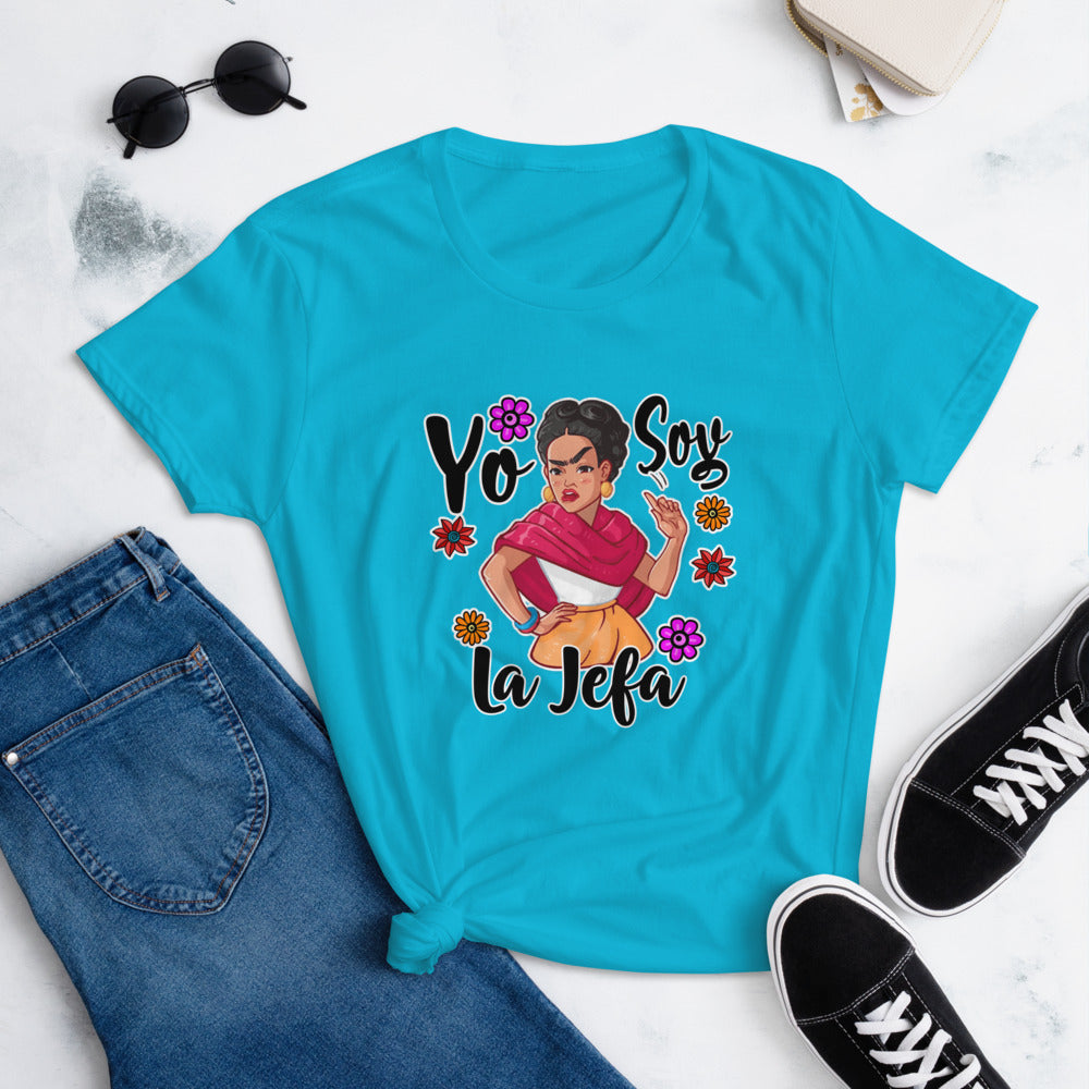 Yo Soy La Jefa Frida Kahlo T-Shirt for Women