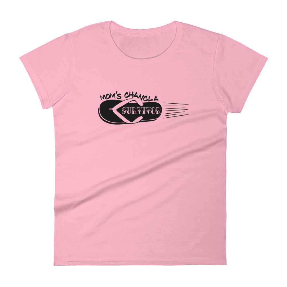 Mom's Chancla Survivor T-Shirt for Women