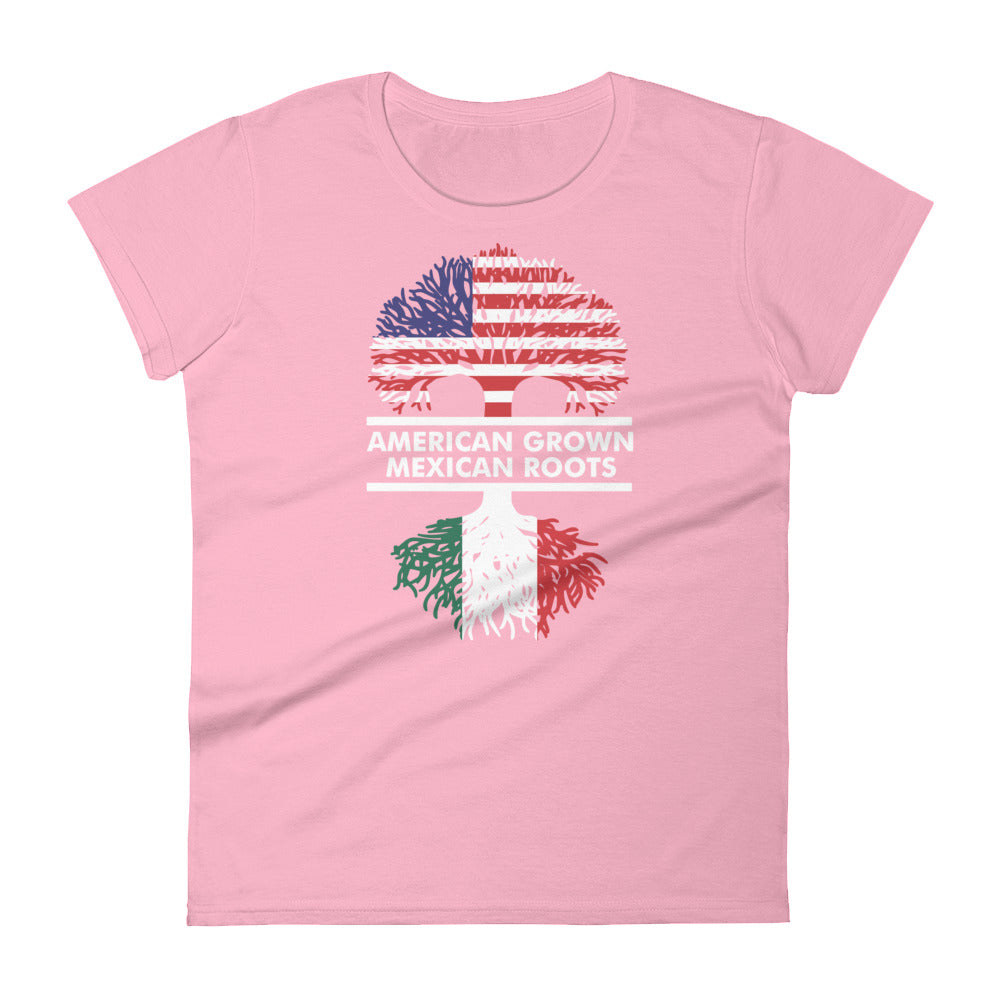 American Grown Mexican Roots T-Shirt for Women