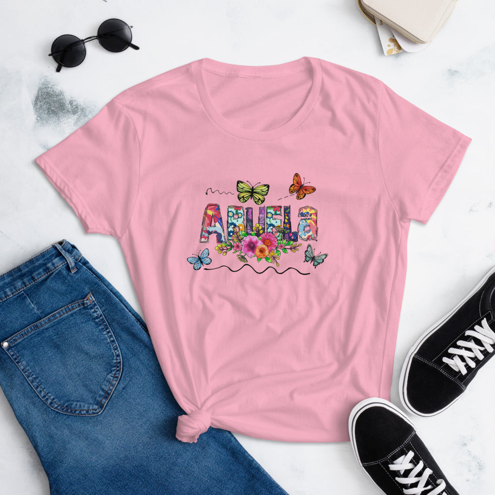 Abuela Butterflies T-Shirt for Women