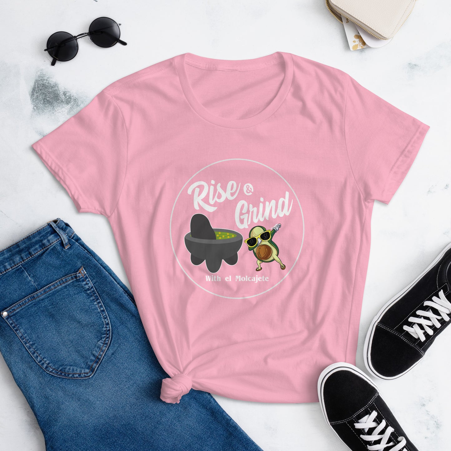 Rise & Grind El Molcajete T-Shirt for Women