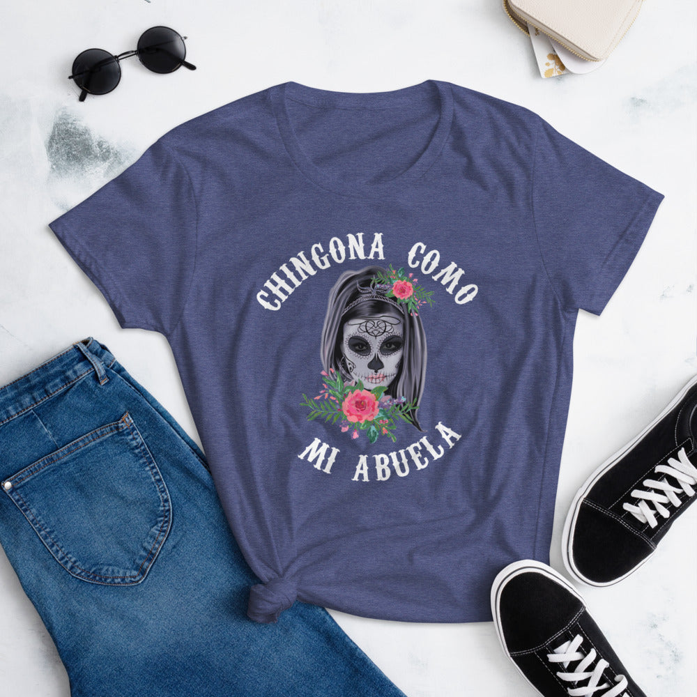 Chingona Como Mi Abuela T-Shirt