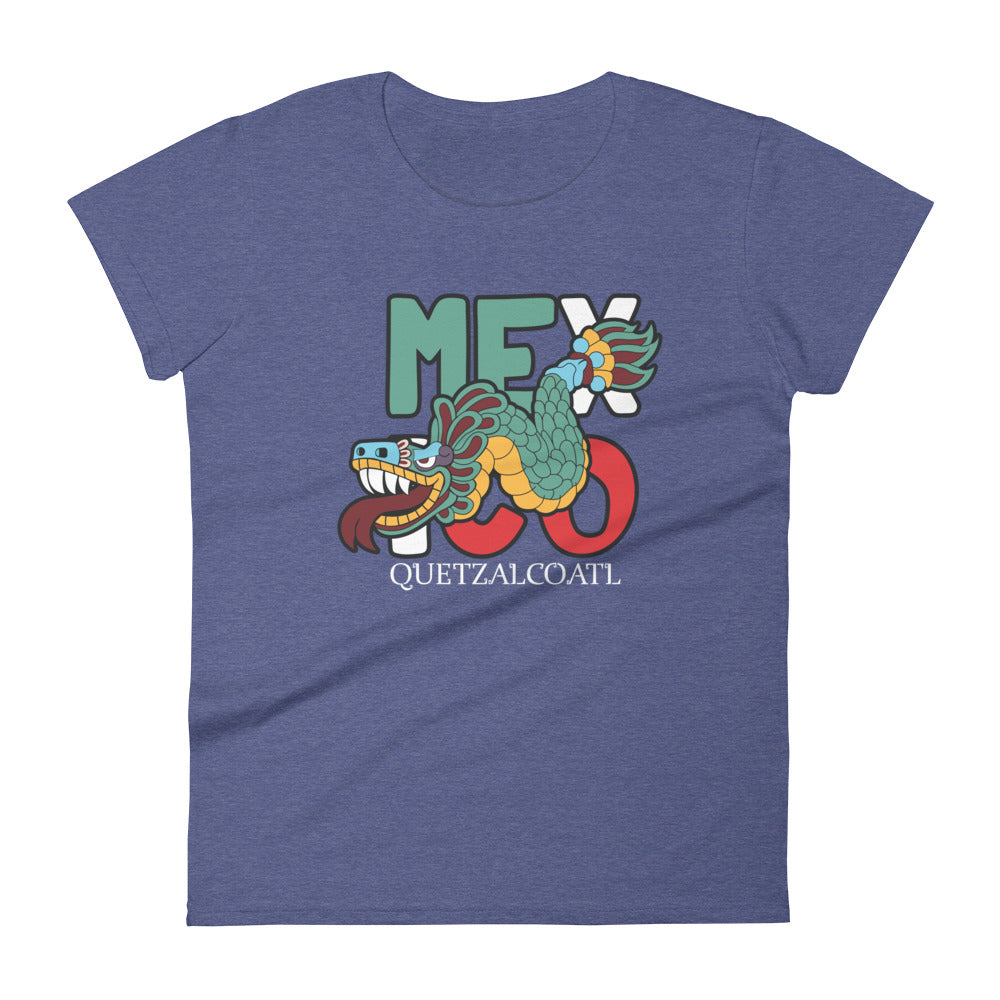 Quetzalcoatl Mexico Aztec T-Shirt for Women