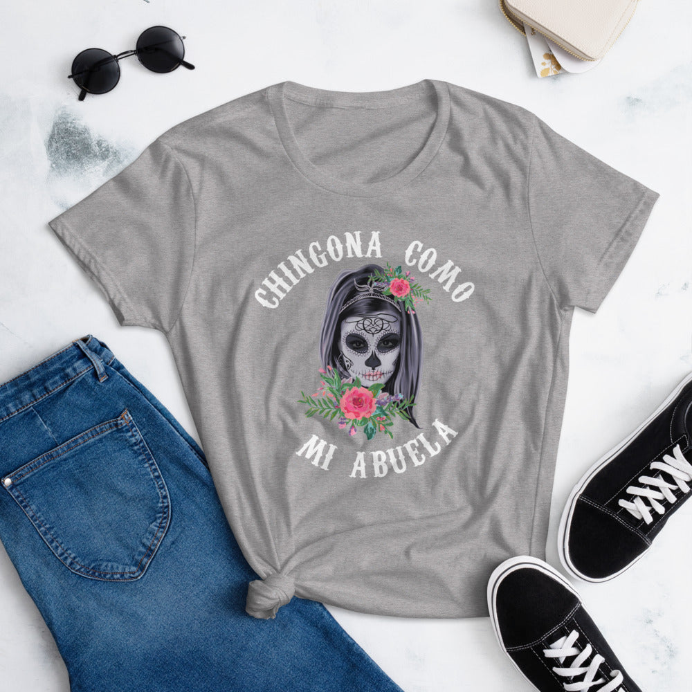 Chingona Como Mi Abuela T-Shirt