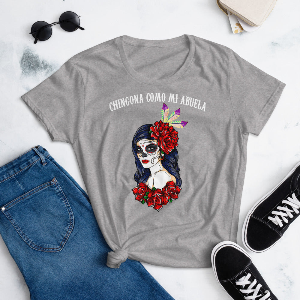 Chingona Como Mi Abuela T-Shirt