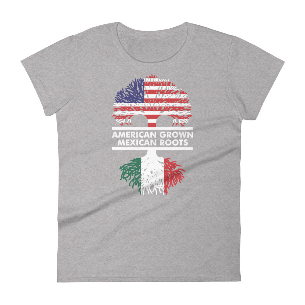 American Grown Mexican Roots T-Shirt for Women