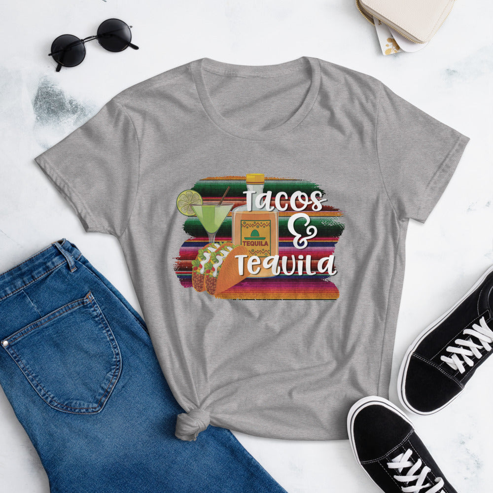 Tacos & Tequila T-Shirt for Women