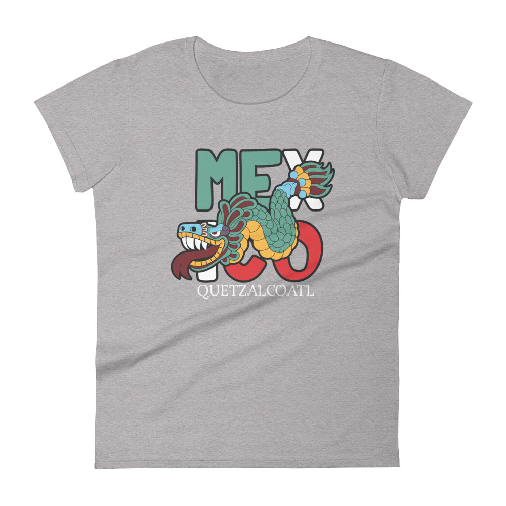 Quetzalcoatl Mexico Aztec T-Shirt for Women