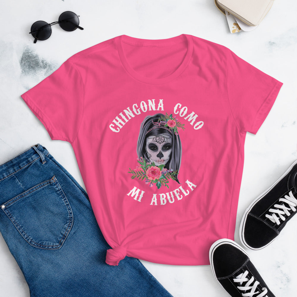 Chingona Como Mi Abuela T-Shirt