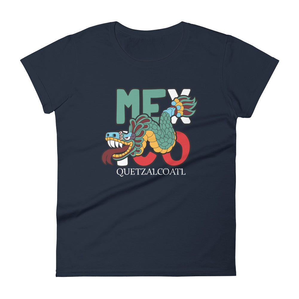 Quetzalcoatl Mexico Aztec T-Shirt for Women