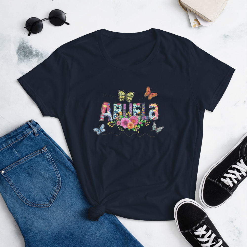 Abuela Butterflies T-Shirt for Women