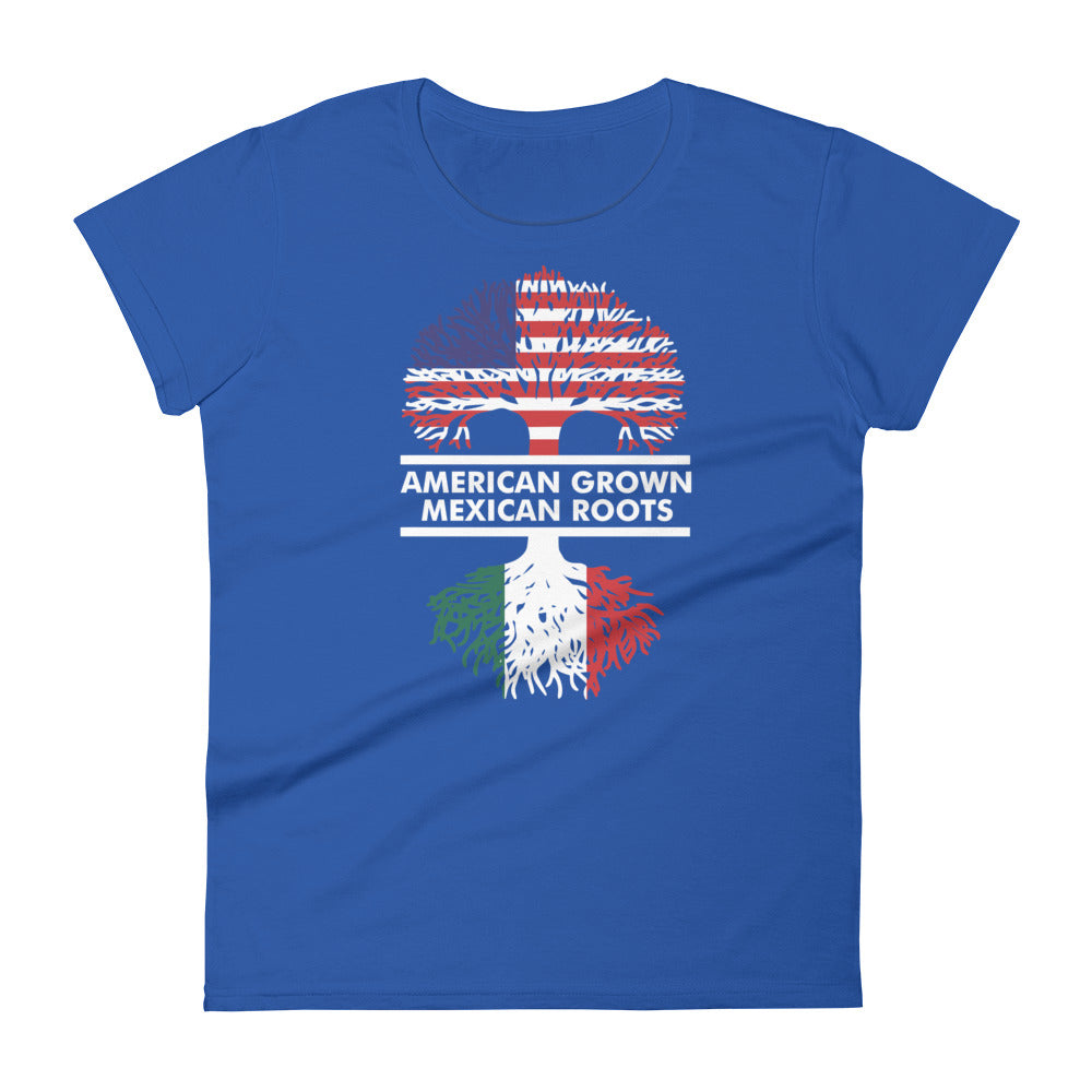 American Grown Mexican Roots T-Shirt for Women