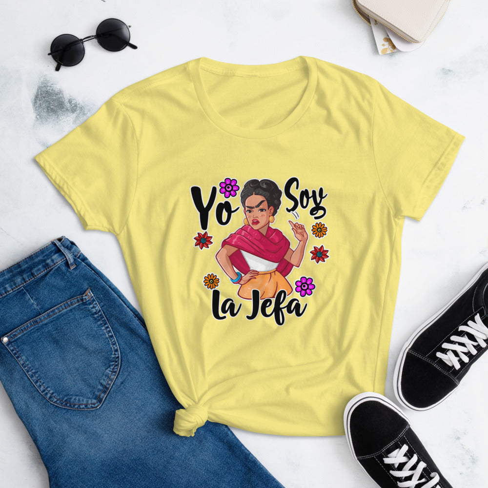 Yo Soy La Jefa Frida Kahlo T-Shirt for Women