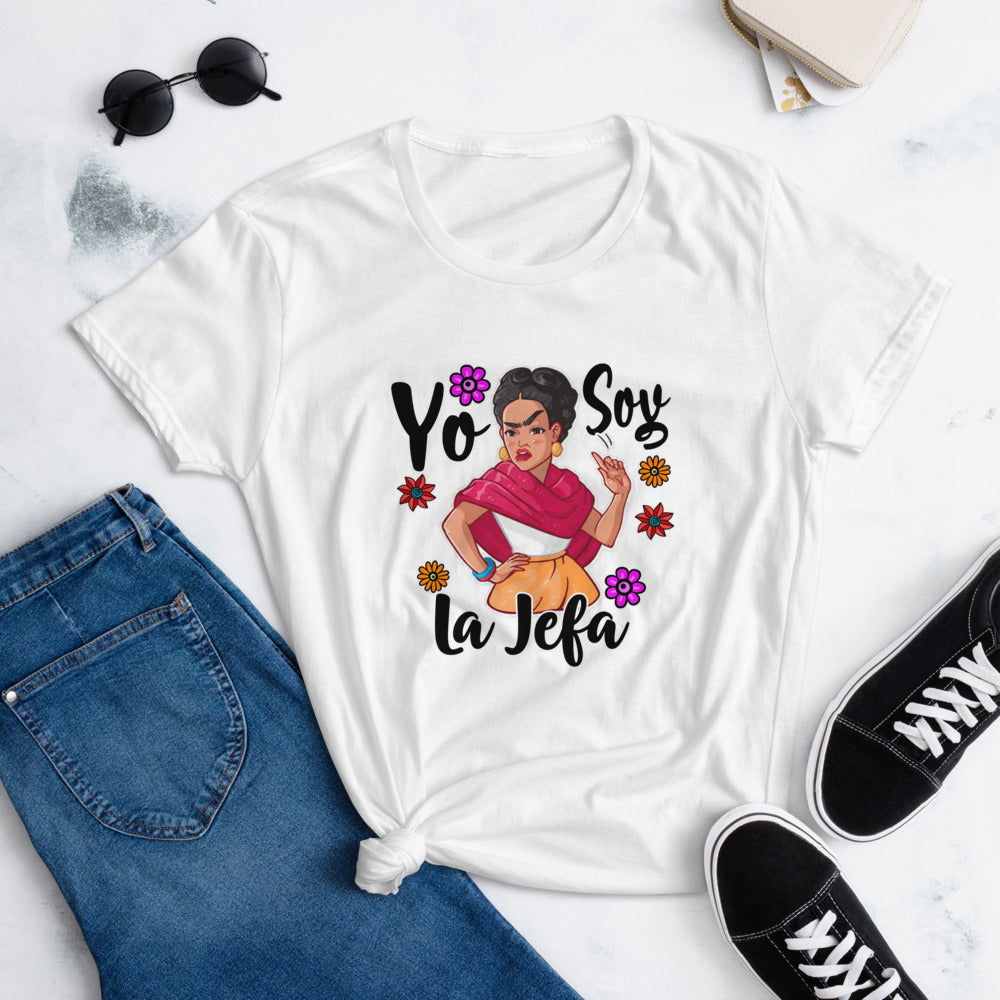 Yo Soy La Jefa Frida Kahlo T-Shirt for Women