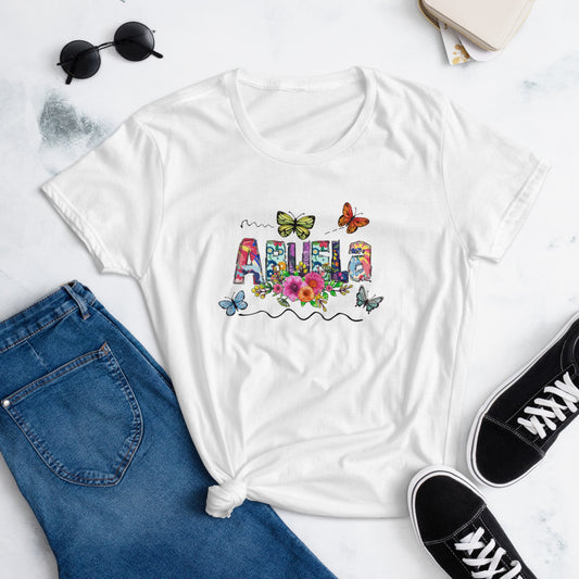 Abuela Butterflies T-Shirt for Women