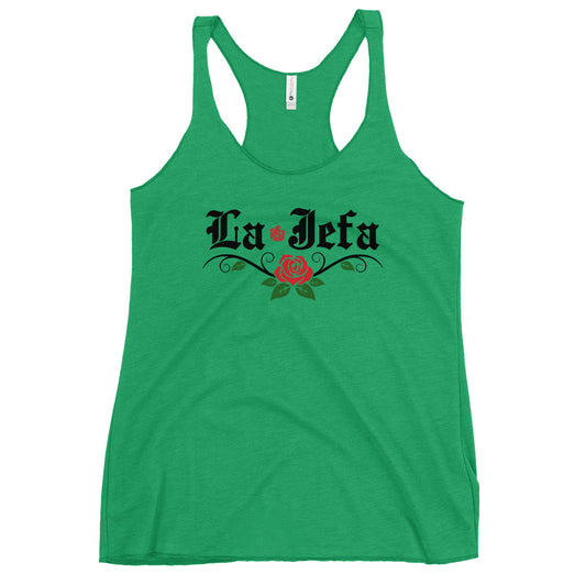 La Jefa Women's Racerback Tank Top