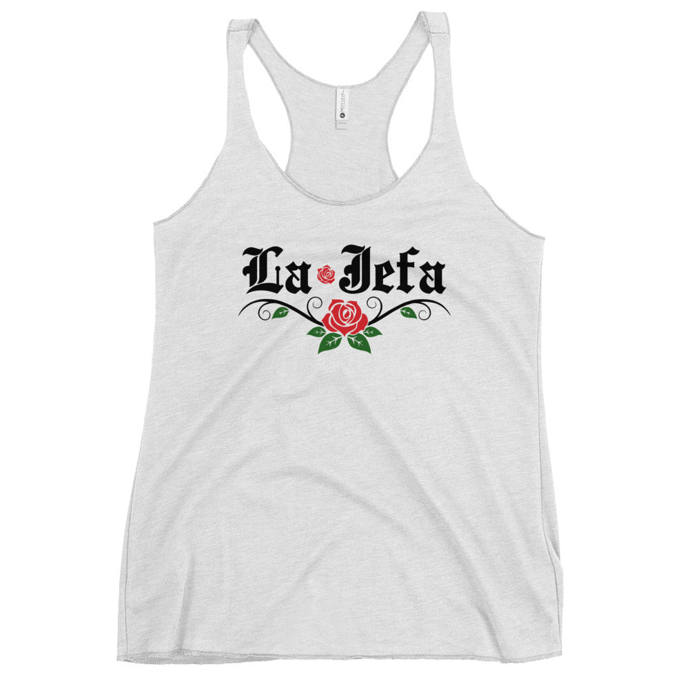 La Jefa Women's Racerback Tank Top