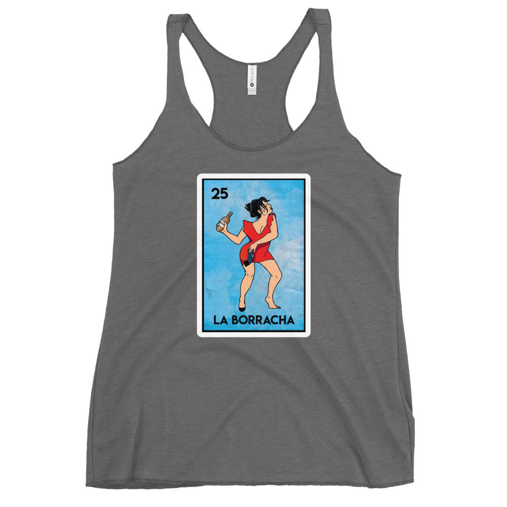 El Borracho Women's Racerback Tank Top