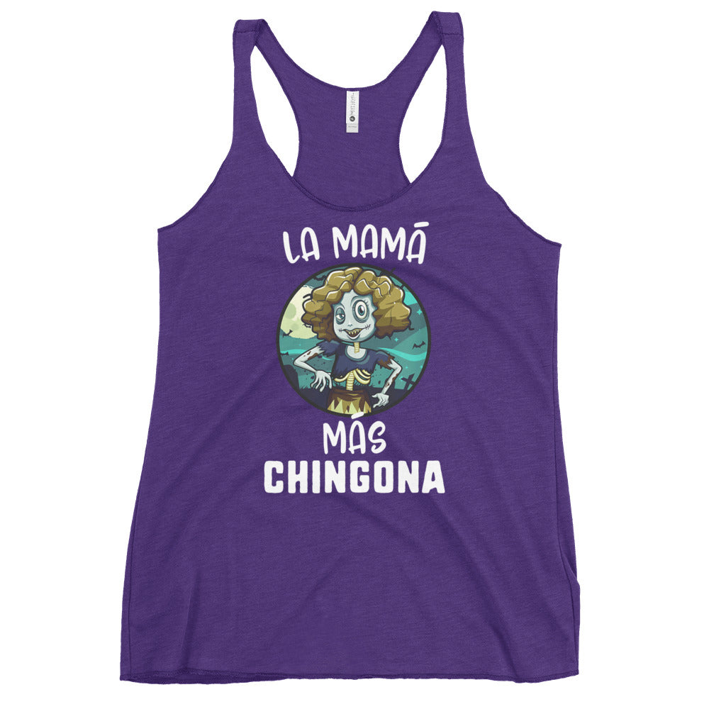 La Mama Mas Chingona Racerback Tank