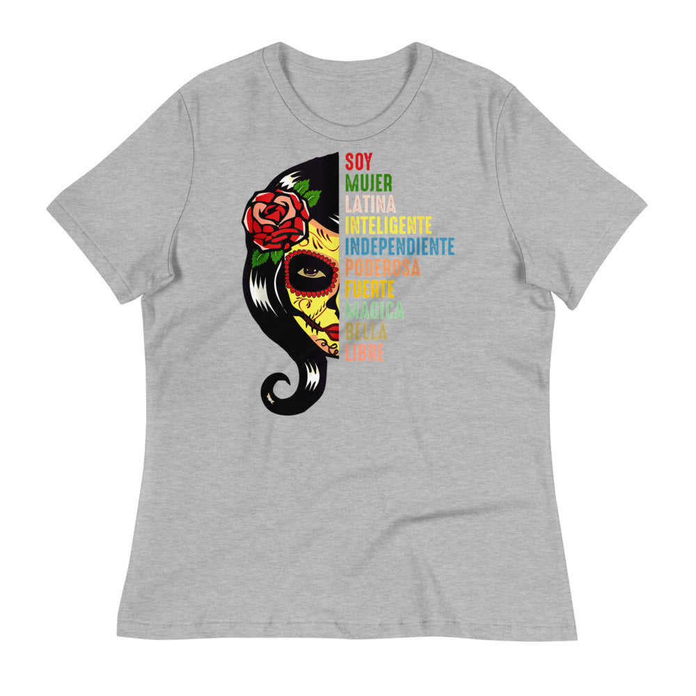 Soy Mujer Latina Chingona T-Shirt for Women