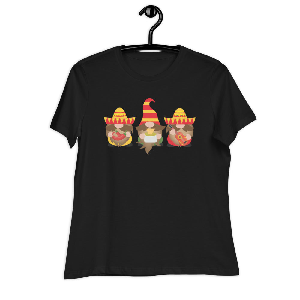 Cinco De Mayo Gnomes T-Shirts for Women