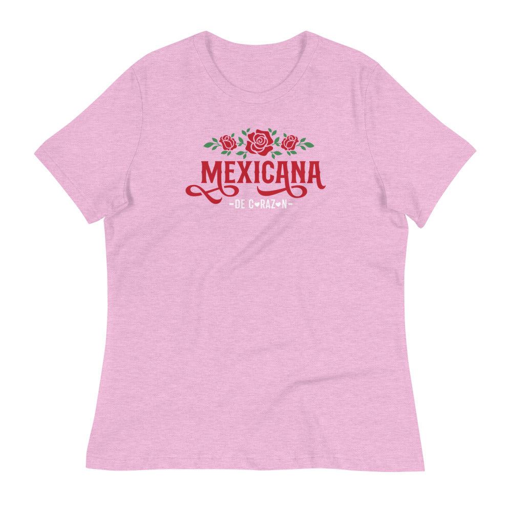 Mexicana De Corazon T-Shirt for Women