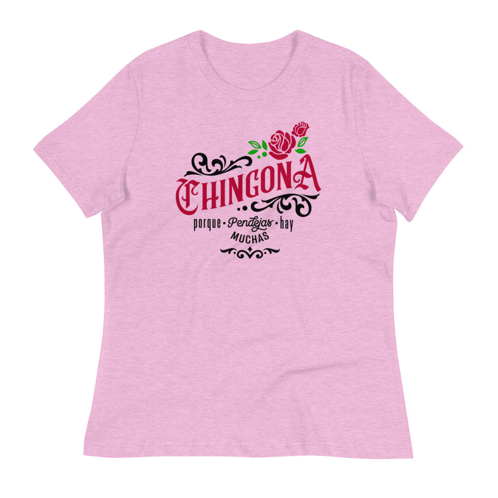 Chingona Porque Pendejas Hay Muchas T-Shirt for Women