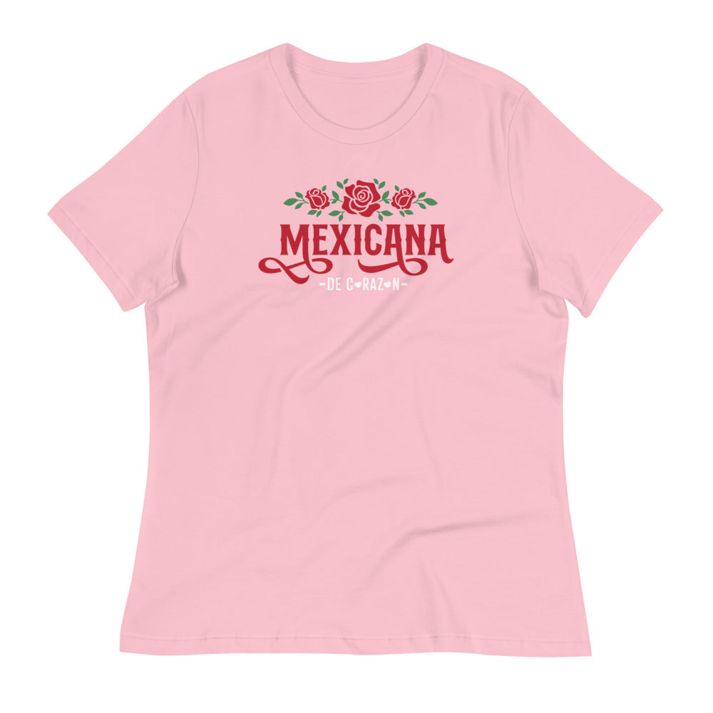 Mexicana De Corazon T-Shirt for Women