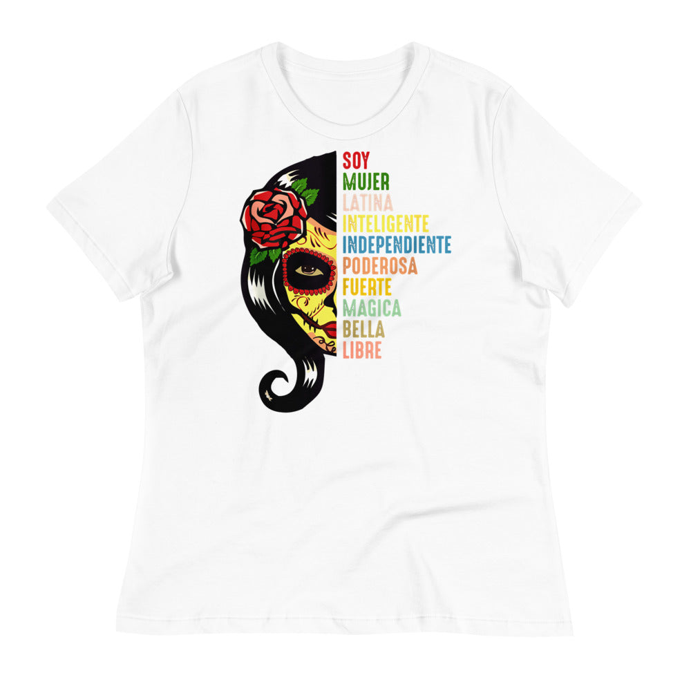 Soy Mujer Latina Chingona T-Shirt for Women